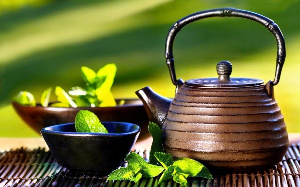 Food Tea Zen Green Drink HD Wallpaper | Background Image