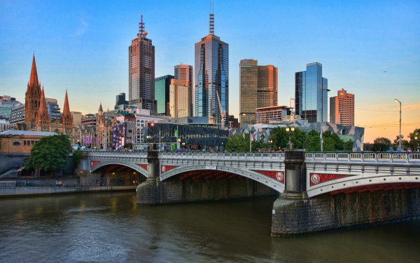 Man Made Melbourne Cities Australia HD Wallpaper | Background Image