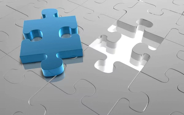 CGI 3D man made puzzle HD Desktop Wallpaper | Background Image