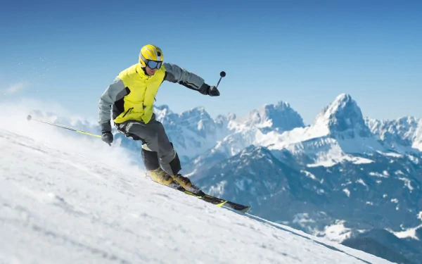 skiing Sports HD Desktop Wallpaper | Background Image