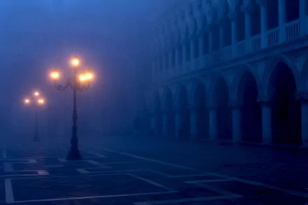 man made lamp post HD Desktop Wallpaper | Background Image