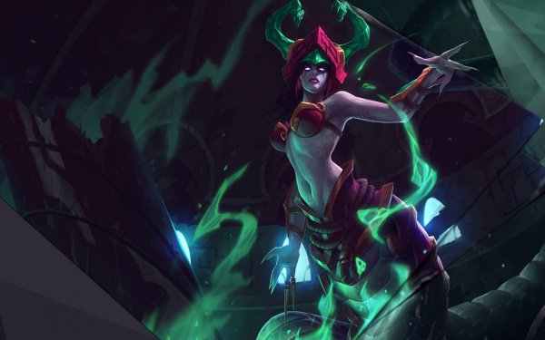 Video Game League Of Legends Cassiopeia HD Wallpaper | Background Image