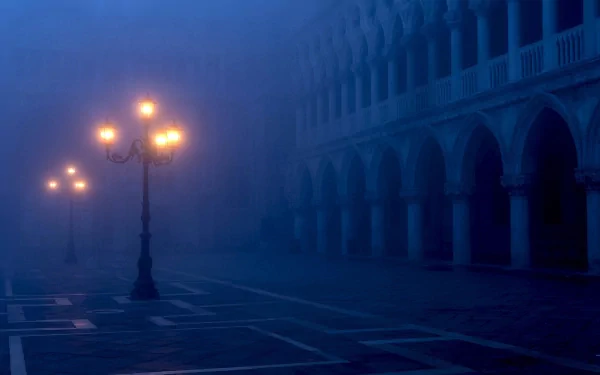 man made lamp post HD Desktop Wallpaper | Background Image
