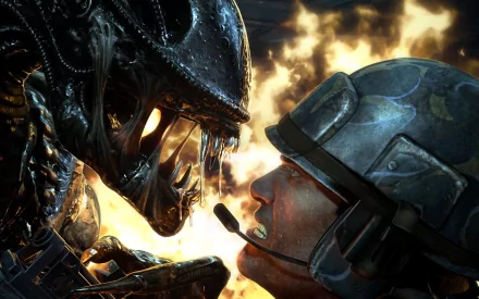 alien video game Aliens: Colonial Marines HD Desktop Wallpaper | Background Image