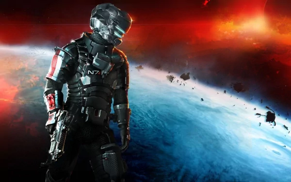 Isaac Clarke video game Dead Space 3 HD Desktop Wallpaper | Background Image