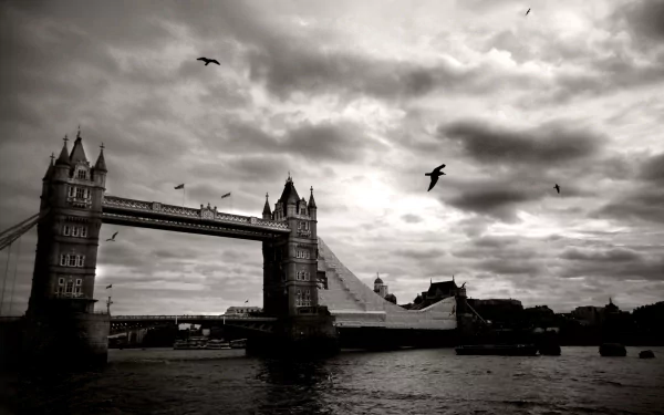 man made Tower Bridge HD Desktop Wallpaper | Background Image