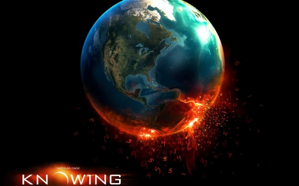 Movie Knowing Earth Number HD Wallpaper | Background Image