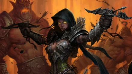 Demon Hunter (Diablo III) video game Diablo III HD Desktop Wallpaper | Background Image