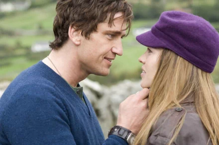 Gerard Butler Hilary Swank love movie P.S. I Love You HD Desktop Wallpaper | Background Image