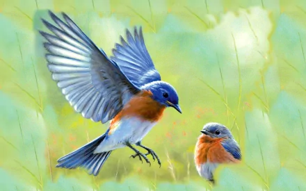 eastern bluebird Animal bluebird HD Desktop Wallpaper | Background Image