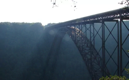  New River Gorge Bridge - Arch bridge in Victor, Fayette County, West Virginia, USA