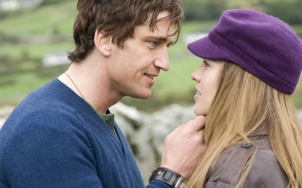 Gerard Butler Hilary Swank love movie P.S. I Love You HD Desktop Wallpaper | Background Image