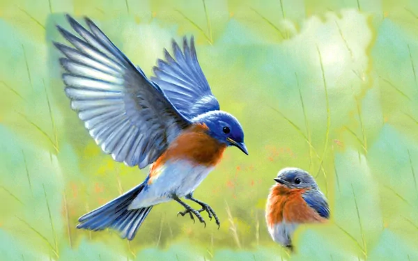 eastern bluebird Animal bluebird HD Desktop Wallpaper | Background Image