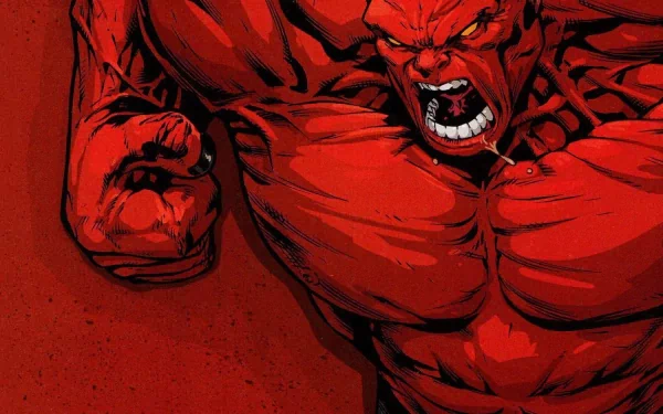 Red Hulk Comic Thunderbolts HD Desktop Wallpaper | Background Image