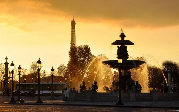 man made Paris HD Desktop Wallpaper | Background Image
