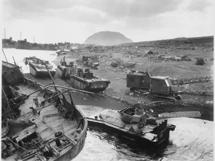 military battle of iwo jima HD Desktop Wallpaper | Background Image
