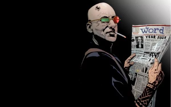 Spider Jerusalem Comic Transmetropolitan HD Desktop Wallpaper | Background Image