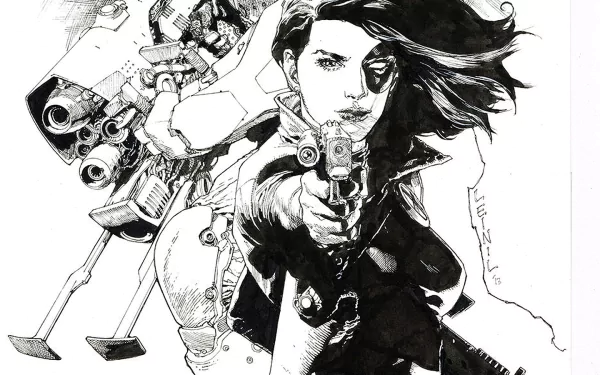 Domino (Marvel Comics) X-Force Comic Cable & The X-Force HD Desktop Wallpaper | Background Image