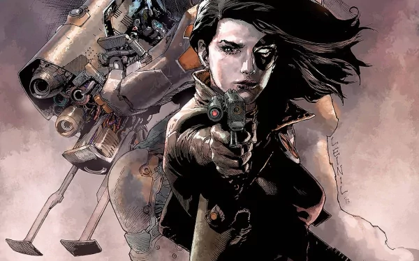 Domino (Marvel Comics) X-Force Comic Cable & The X-Force HD Desktop Wallpaper | Background Image