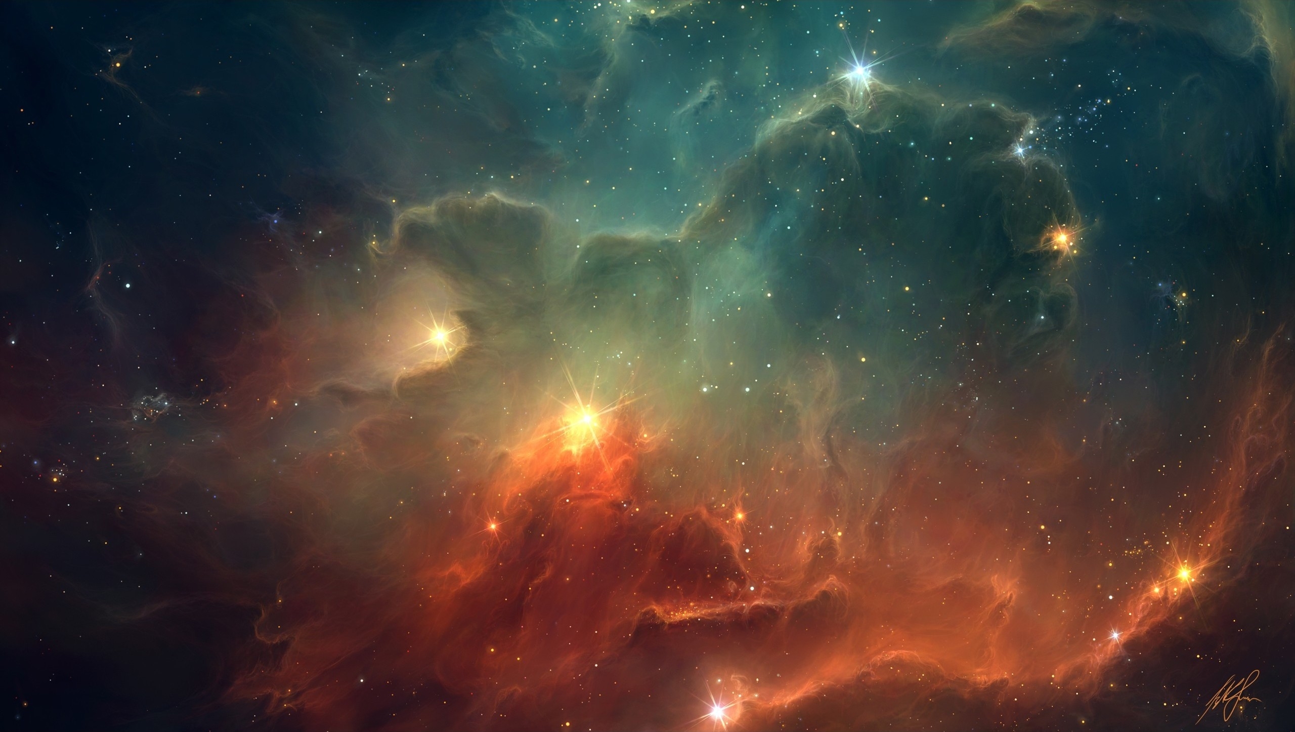 Download Sci Fi Nebula Hd Wallpaper By Tyler Young 5782