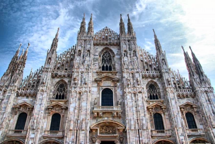 religious Milan Cathedral HD Desktop Wallpaper | Background Image