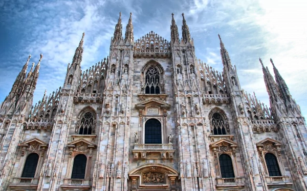 religious Milan Cathedral HD Desktop Wallpaper | Background Image