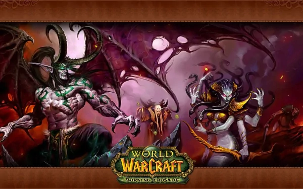 video game World Of Warcraft: The Burning Crusade HD Desktop Wallpaper | Background Image