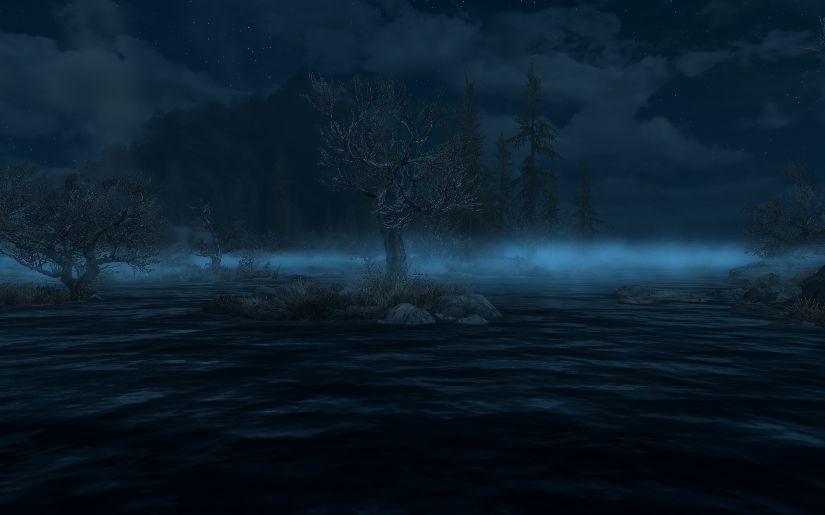 Night Fog 1 by PointOfOrigin