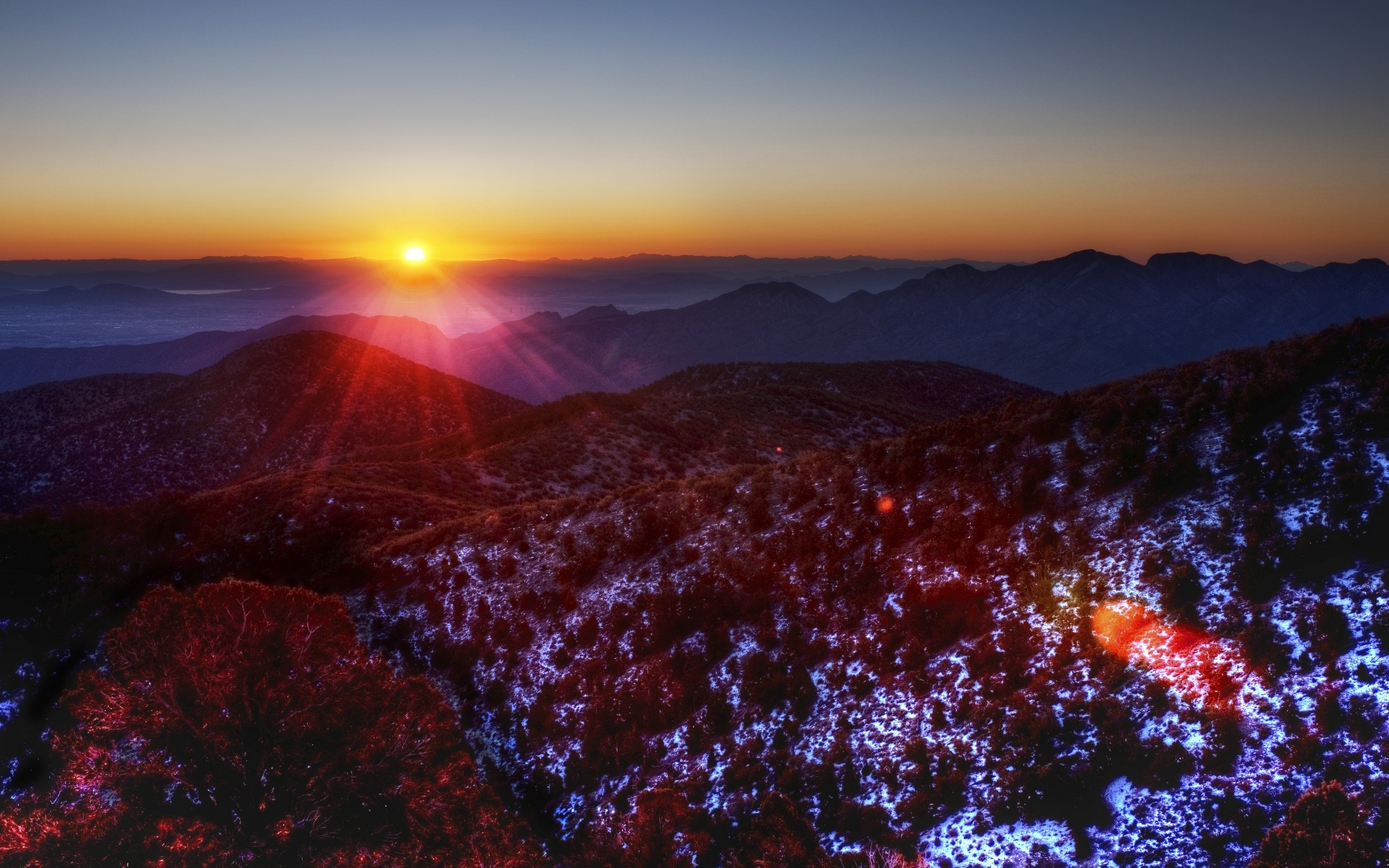 Download Nature Sunrise HD Wallpaper