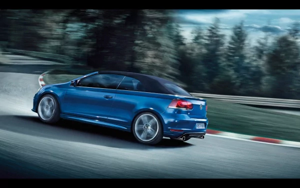 cabriolet golf Volkswagen car blue vehicle 2013 volkswagen golf r cabriolet HD Desktop Wallpaper | Background Image