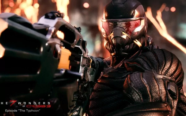 Laurence 'Prophet' Barnes video game Crysis 3 HD Desktop Wallpaper | Background Image