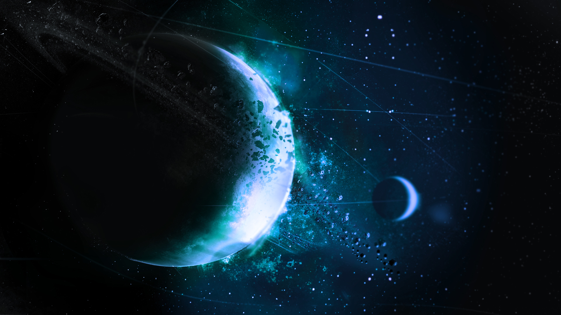 Download Sci Fi Planet HD Wallpaper