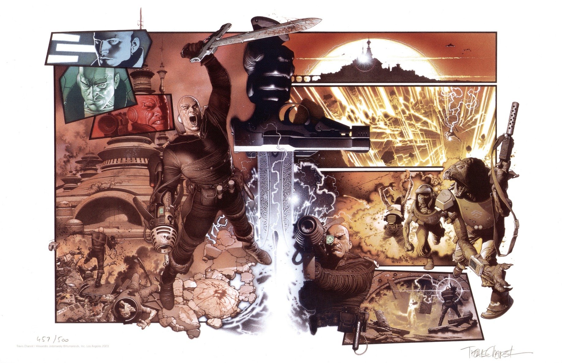 Download Comic Weapons Of The Metabarons Wallpaper by Travis Charest