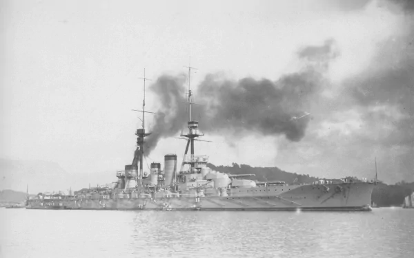 Japanese battleship Hiei battleship military Japanese Navy HD Desktop Wallpaper | Background Image