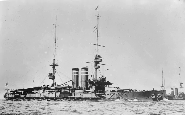 HMS King Edward VII battleship military Royal Navy HD Desktop Wallpaper | Background Image