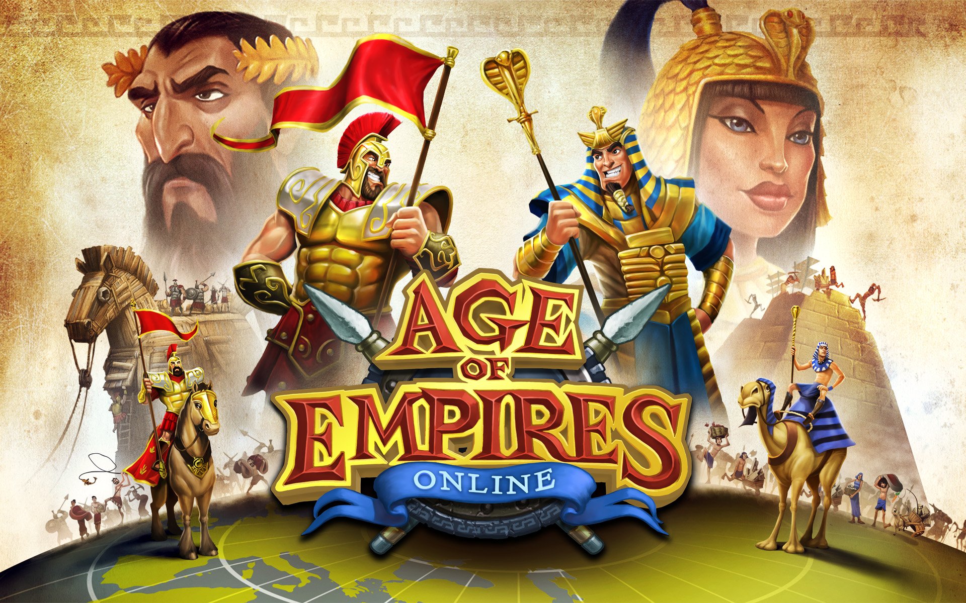 Download Video Game Age Of Empires HD Wallpaper