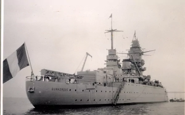 warship battleship military French battleship Dunkerque HD Desktop Wallpaper | Background Image