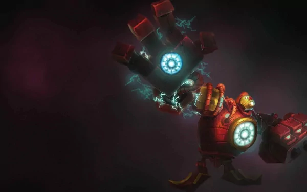 Blitzcrank (League Of Legends) video game League Of Legends HD Desktop Wallpaper | Background Image