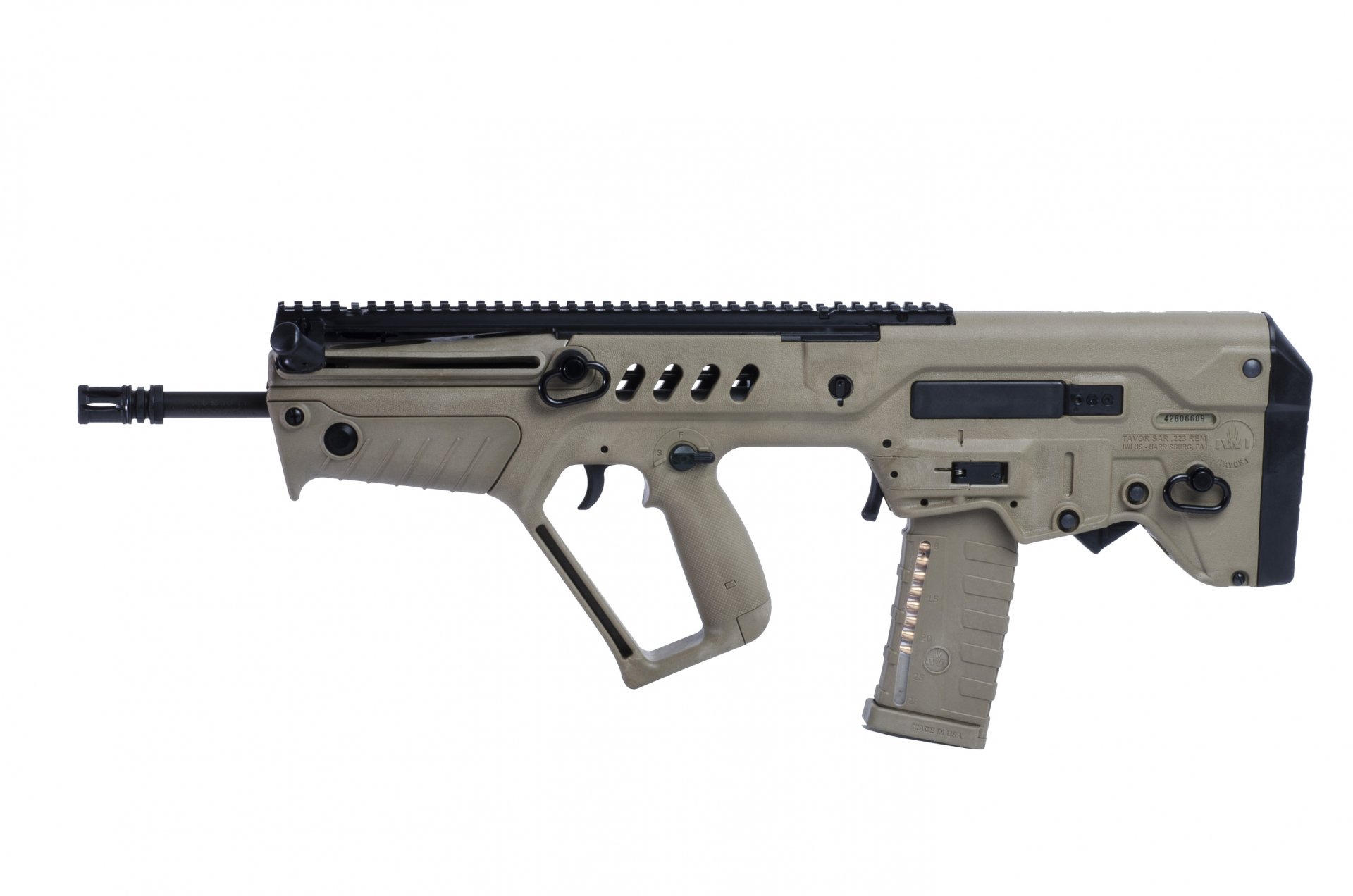 Man Made Tavor Assault Rifle HD Wallpaper