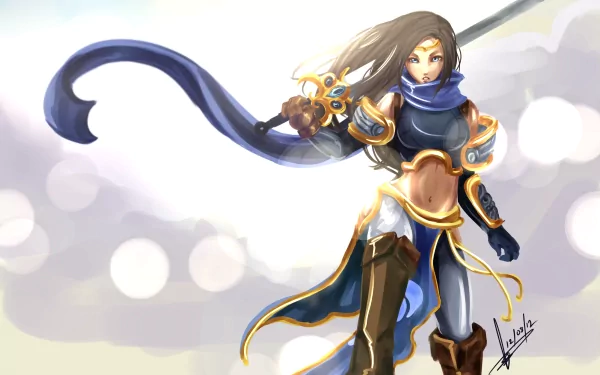 Garen (League Of Legends) video game League Of Legends HD Desktop Wallpaper | Background Image