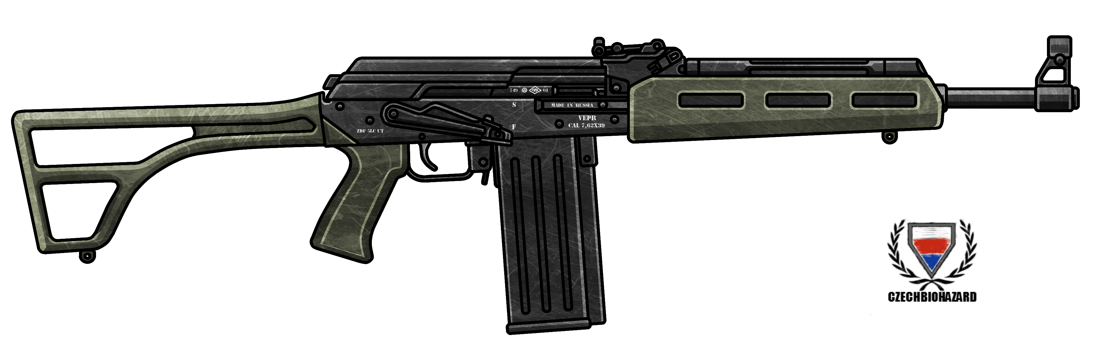 AK-47 HD Wallpaper