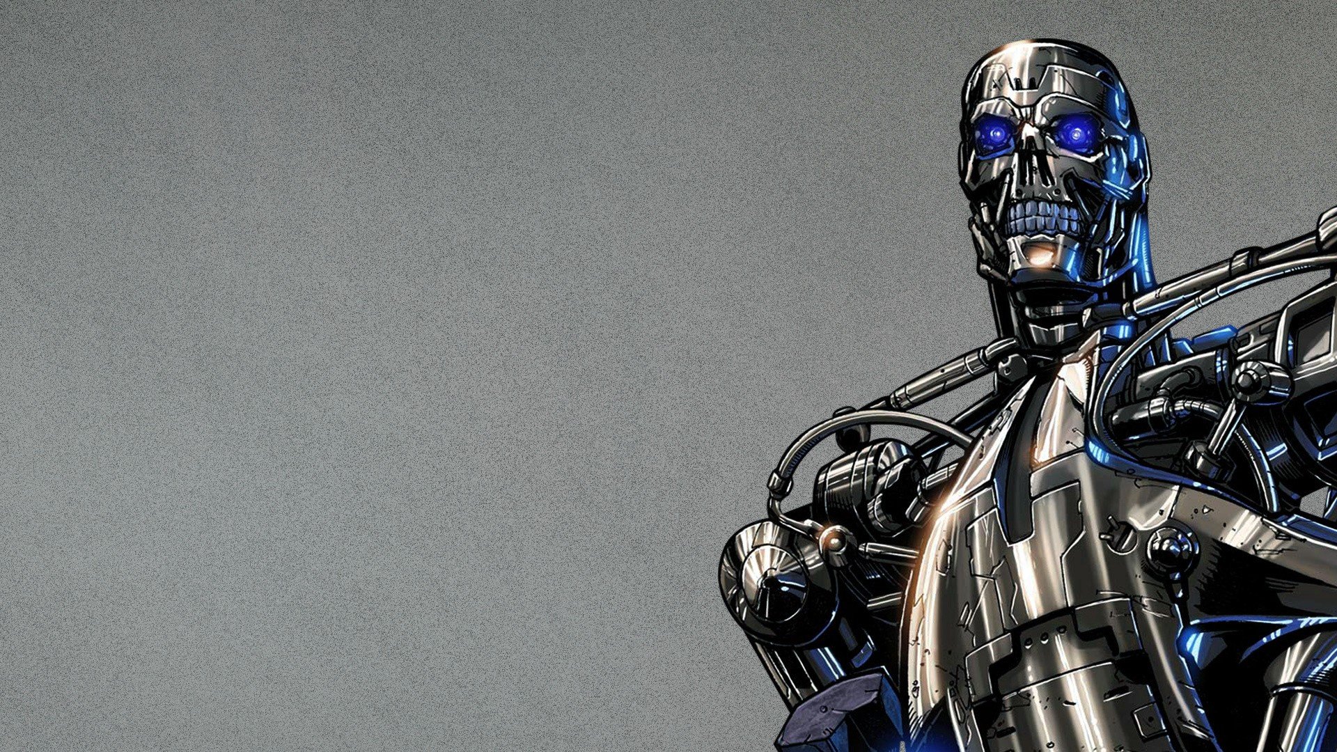 Download Comic Terminator HD Wallpaper