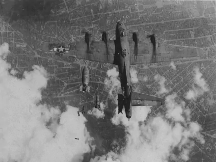  A B-17 accidentally take off half of friendly bombers tale.