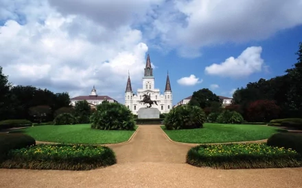 religious st. louis cathedral HD Desktop Wallpaper | Background Image