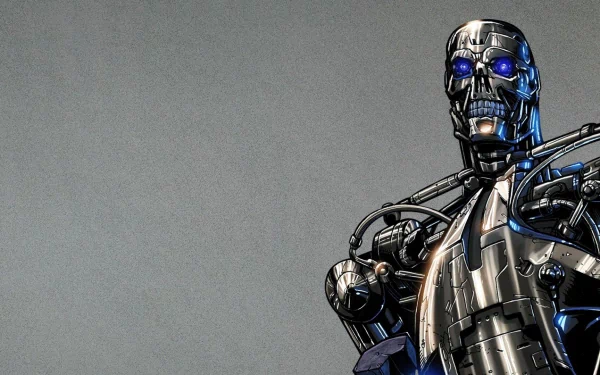 Comic Terminator HD Desktop Wallpaper | Background Image