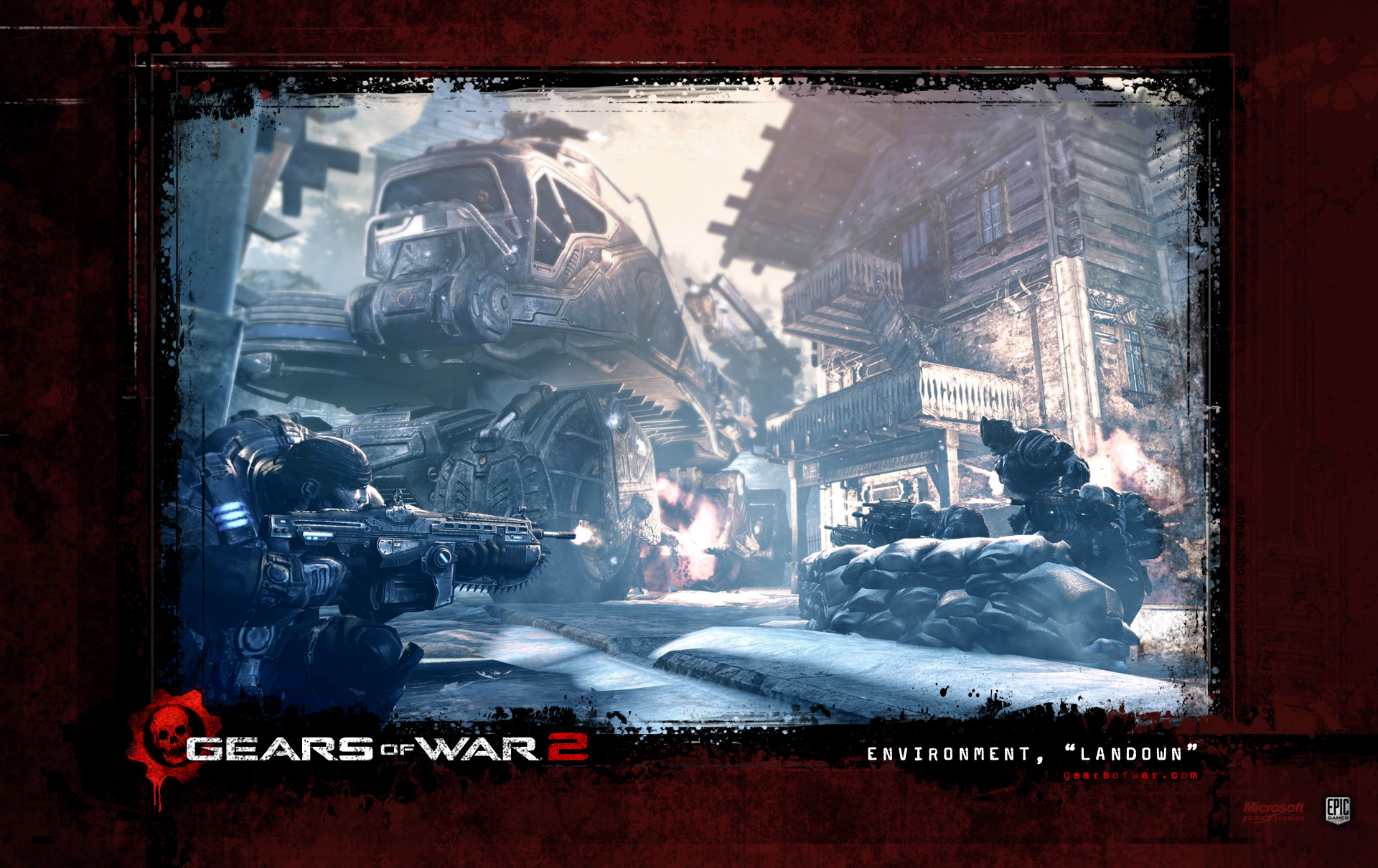 Gears of War 2 Concept Art