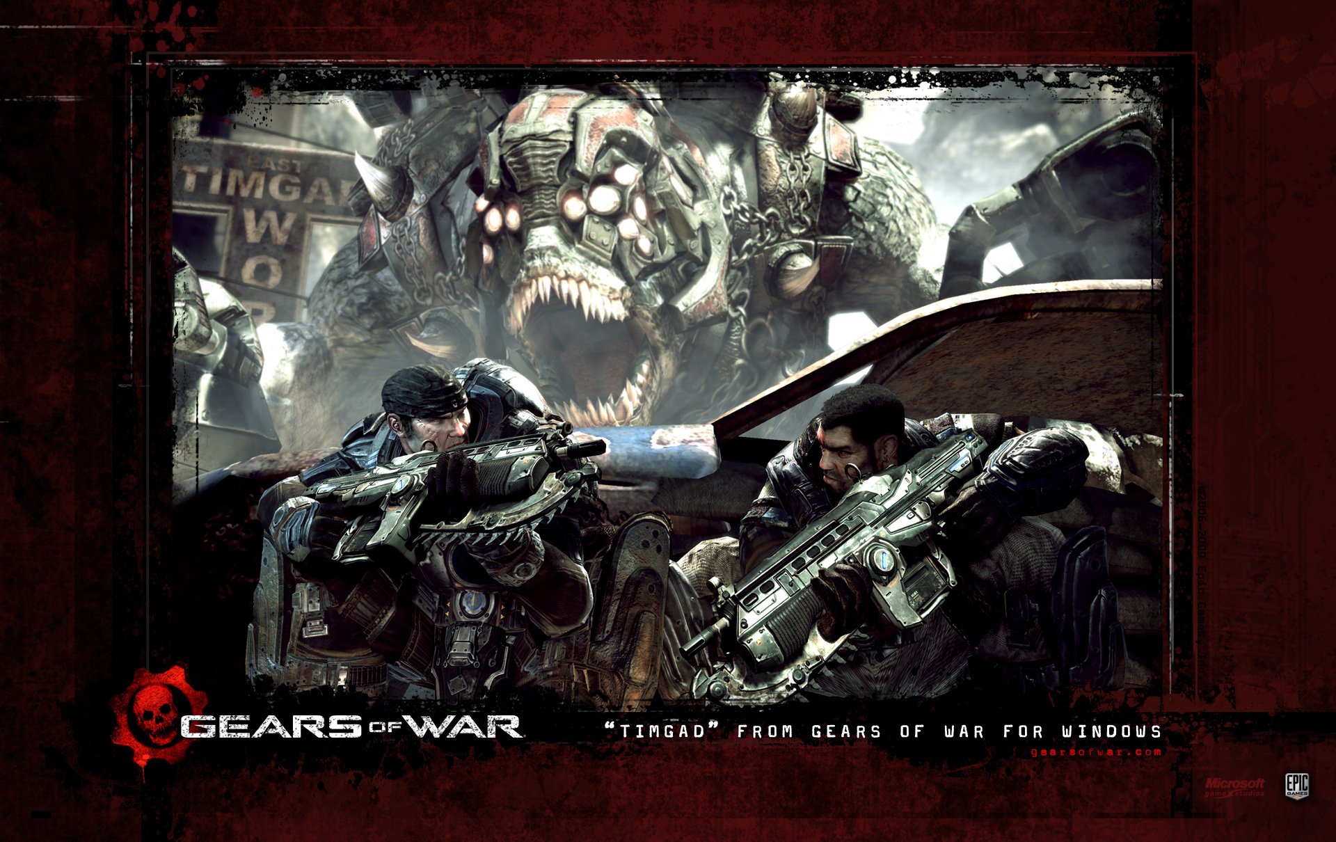 Download Video Game Gears Of War HD Wallpaper