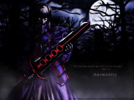 Saber Alter Anime Fate/Stay Night HD Desktop Wallpaper | Background Image