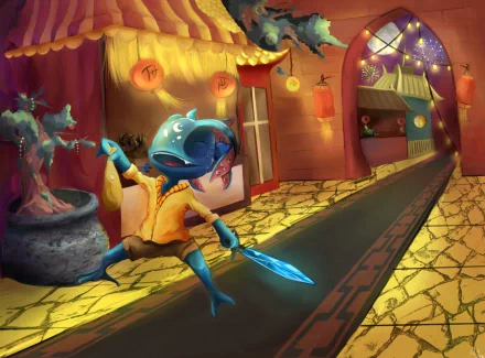 Fizz (League Of Legends) video game League Of Legends HD Desktop Wallpaper | Background Image