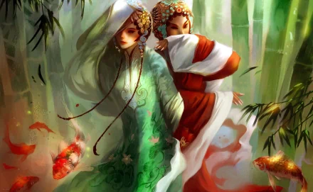 fantasy oriental HD Desktop Wallpaper | Background Image